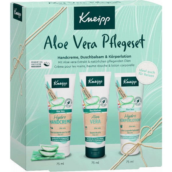 Kneipp Beautyset met Hydraterende Handcrème, Douchebalsem en Bodylotion - Complete Verzorgingsroutine - Diepe Voeding en Hydratatie - Dagelijks Gebruik - 75 ml