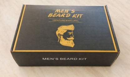 Luxe Baardverzorgingsset voor Mannen – Complete Men’s Beard Kit inclusief trimmer